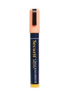 Liquid chalkmarker SECURIT medium 2-6mm Nib orange