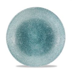 Plate ų 26cm RAKU JADE GREEN