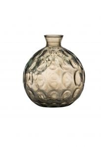 Vase DUNE 18cm brown