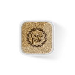 Kuldsed suhkrukristallid 550g CAKE&BAKE