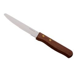 Large Wooden Handle Steak Knife