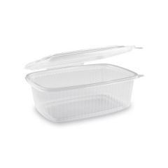 Toidukarp kaanega plastmassist 1500ml 23,4x17,7cm k-7cm 25tk