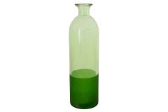 Vaas BOTTLE GREEN  h-21cm klaas/roheline