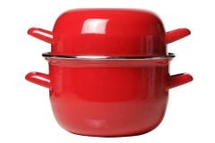 Pott rannakarpide serveerimiseks RED Ø18cm 2,8L 1,2kg punane