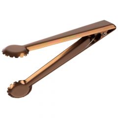 Ice tongs 20cm copper-look