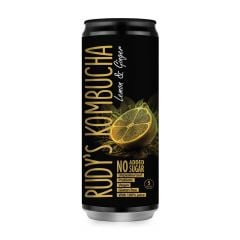 Kombucha Sidrun ja ingver ilma suhkruta 330ml