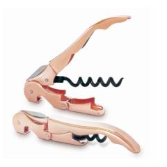 Double lever corkscrew GOLD ROSÉ basic