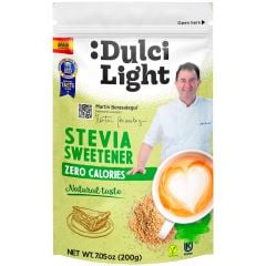 Magusaine steviaga, graanulid Dulcilight Stevia 200g