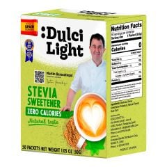 Magusaine steviaga, pulgad Dulcilight Stevia 50tk