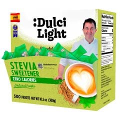 Magusaine steviaga, pulgad Dulcilight Stevia 500tk