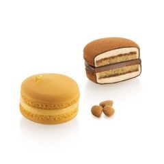 Silikoonvorm komplekt ø65mm k-17mm + ø65 H 6mm MACARON 110 [10]