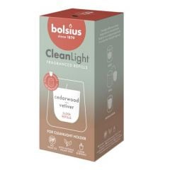 CleanLight küünla täidised 2tk, Cedarwood & Vetiver