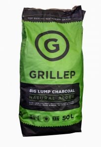 Grillsüsi GRILLEP premium suuretükiline (lepp) 50L kott