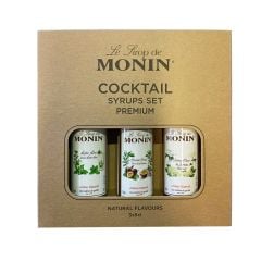 MONIN Kokteilisiirupite komplekt premium 3x50ml